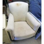 OVERSTUFFED ARMCHAIR