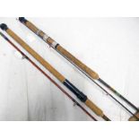 LEE PRODUCT 'THE SPINLEE' 2 PIECE ROD AND AN ESS OCTOPUSS 2 PIECE ROD -2- Condition