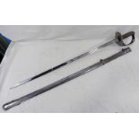 VICTORIAN 1897 PATTERN INFANTRY OFFICERS SWORD WITH 82.