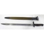 U.S MODEL REMINGTON 1917 BAYONET WITH A 42.