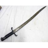 CHASSEPOT-TYPE BAYONET STAMPED 'CHAVASSE' TO 57.