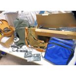 BARBOUR WADERS, EX SHOP STOCK SHAKESPEARE REEL BAGS, VARIOUS LINES,