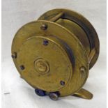 FARLOW 2 1/2 IN BRASS WINCH REEL WITH LEVER ARM