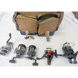 FLADEN CHIEFTAIN 30 MULTIPLIER REEL, GCT 2030 MULTIPLIER REEL, UYUSTOOLS FWSORD SPINNING REEL,