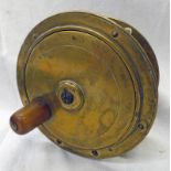 UNMARKED 4" BRASS REEL