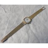 9CT GOLD OMEGA WRIST WATCH Condition Report: Weight: 30g.