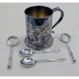 SILVER TANKARD ,