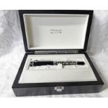 AUTOGRAPH PEN WITH ABALONE SHELL DECORATED CASE IN FITTED BOX