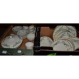 Two boxes of Royal Worcester dinner wares