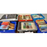 Six boxes of miscellaneous books and publications, including gardening, travel, religion, shells,