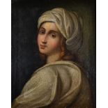 After Guido Reni (1575-1642) Portrait of Beatrice Cenci Oil on canvas, 45cm by 36cm