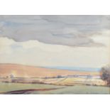 Mark Senior (1864 -1927) ''Near Ugthorpe'' Signed and dated 1926, watercolour, 25cm by 35cm