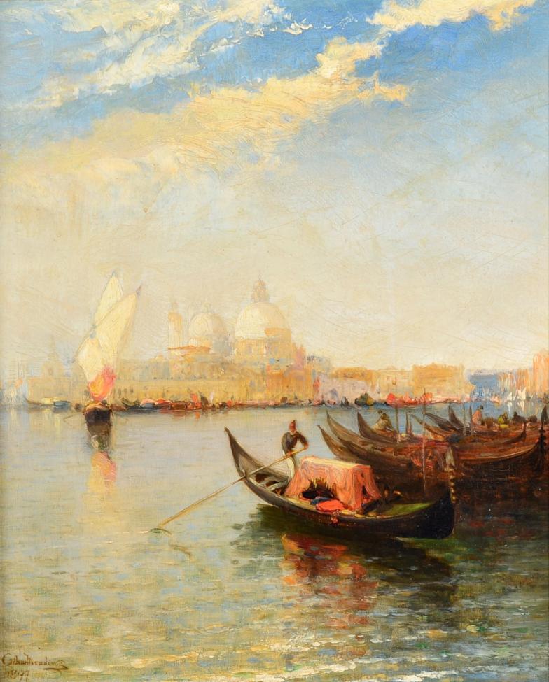 Arthur Joseph Meadows (1843-1907) Venice Signed and dated 1897, signed and inscribed indistinctly