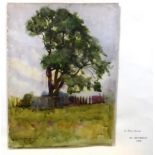 William Lee-Hankey (1869-1952) Tree Study Signed, watercolour, together with three others including,