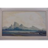 Hirst Walker RSA (1868-1957) ''The Vale of Janetza'' Signed, watercolour, 30cm by 53cm Artist's