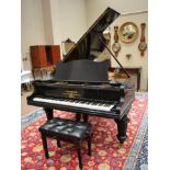 A Bechstein 6'7'' Grand Piano, late 19th Century, model number 25973, with ivory keys, turned and