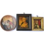 English School (late 18th/19th century): Half Length Portrait of Mary Queen of Scots, wearing a