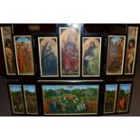 After Jan and Hubert Van Eyck: The Adoration of the Mystic Lamb, chromolithograph, twenty panels