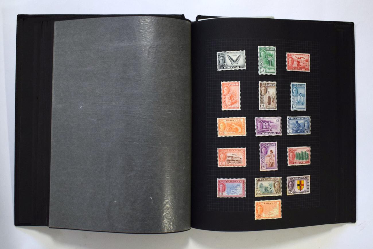 KGVI Commonwealth Collection - Mainly full sets to high values. With Aden to 10/- , Brunei, Cyrenica