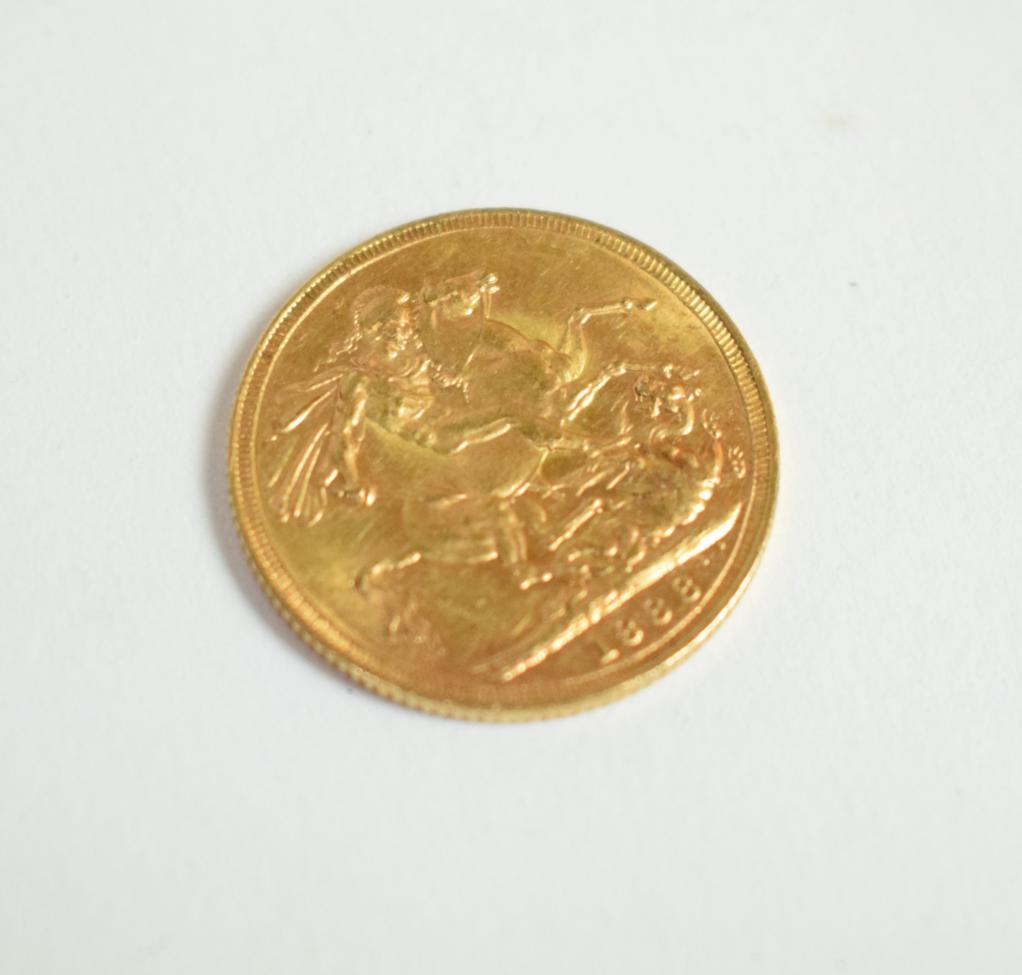 Queen Victoria 1888 gold sovereign