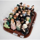 Twenty-four various Royal Doulton figures