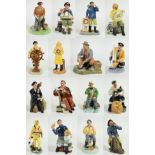 Royal Doulton a collection of fifteen fisherman figures: HN2499; HN2729; HN2940; HN2442; HN2248;