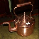 A copper kettle