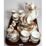 A Royal Albert Old Country Roses tea set