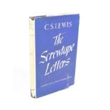 Lewis, C.S. The Screwtape Letters. Geoffrey Bles, 1946. 8vo, org. cloth in unclipped dj. 18th ed.