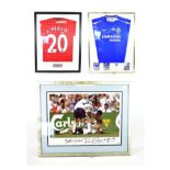 Two Signed Football Shirts (i) Manchester United No.20 van Persie (ii) Chelsea John Terry, Frank