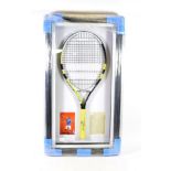 Rafael Nadal Signed Tennis Racket with 'Liasons UK Certificate of Authenticity' verso (cased)