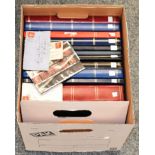 Commonwealth and World Collections in 12 medium to large stockbooks (box C). The stockbooks are