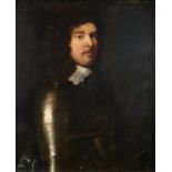 Attributed to William Dobson (1611-1646) Bust-length portrait of Sir John Boys (1607-1664) Bears