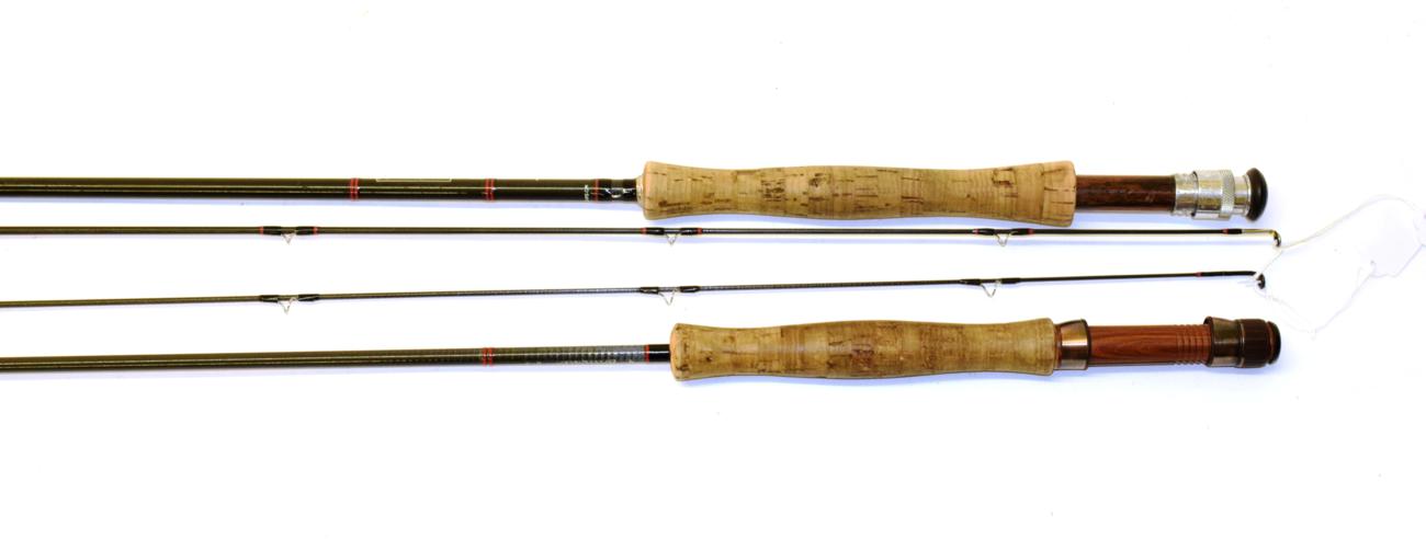 A Greys of Alnwick ''Kielder 10' #6/7/8'' two-piece carbon fly rod, cloth bag; a Greys of