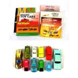 Various Repainted Diecast Models including Corgi NSU, Spot-On Austin Seven and Volkswagen and a