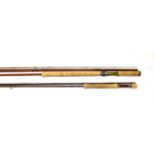 A Sharpes of Aberdeen ''The Gordon 2'' four-piece graphite fly rod, 14'0'' #9/10, cloth bag, rod