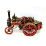 Burrell Traction Engine Live Steam Scale Model constructed to an excellent standard with makers