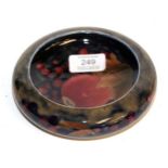 A William Moorcroft pomegranate bowl
