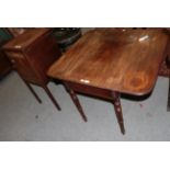 An early 19th century mahogany washstand and a mahogany Pembroke table