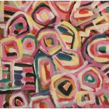 Marc Heaton (b.1973) ''Abstract Sweets'', signed and inscribed verso, oil on board, together