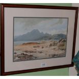 Bernard Eyre-Walker ARE, SGA (1887-1972), ''Blaven fron Ord, Isle of Skye'', signed and dated