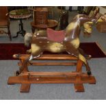 A rocking horse