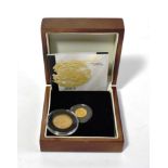 Fantasy Double Leopard, gold proof struck in 22ct gold, 4.03g, together with a London Mint Office