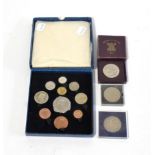George VI (1937-1952), proof set, 1951, 10 coins crown down to farthing, (S.PS18), together with