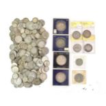 British pre-decimal silver coins, 1920-1946, approx. 1720g of 0.500 silver issues including 1935