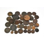 George III (1760-1820), Copper coins (43): Twopences 1797 (4); Pennies (12), 1797, 1806 (5), 1807 (