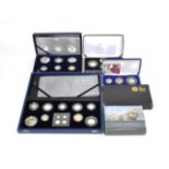 Elizabeth II (1952-), 'The Queen's 80th Birthday Collection', 2006, a 13-coin silver proof set £5