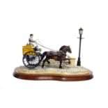 Border Fine Arts 'Delivered Warm' (Horse-drawn baker's van), model No. B0040 by Ray Ayres, limited