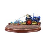 Border Fine Arts 'At the Vintage' (Fordson E27N Tractor), model No. B0517 by Ray Ayres, limited