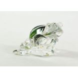 A St Louis glass frog ornament